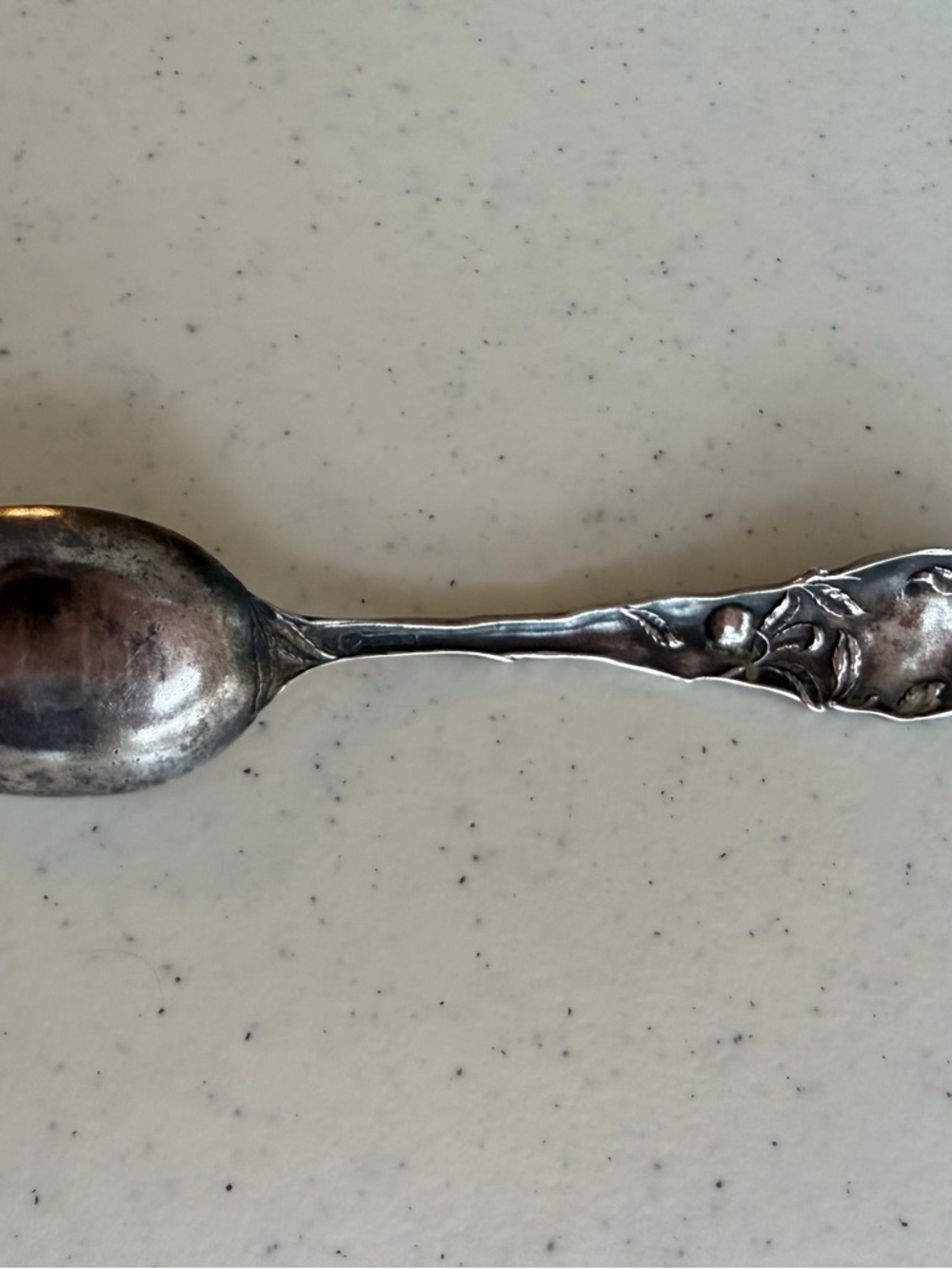 Vintage Sterling Silver San Gabriel Mission Spoon Los Angeles CA Souvenir .925 - Picture 10 of 11